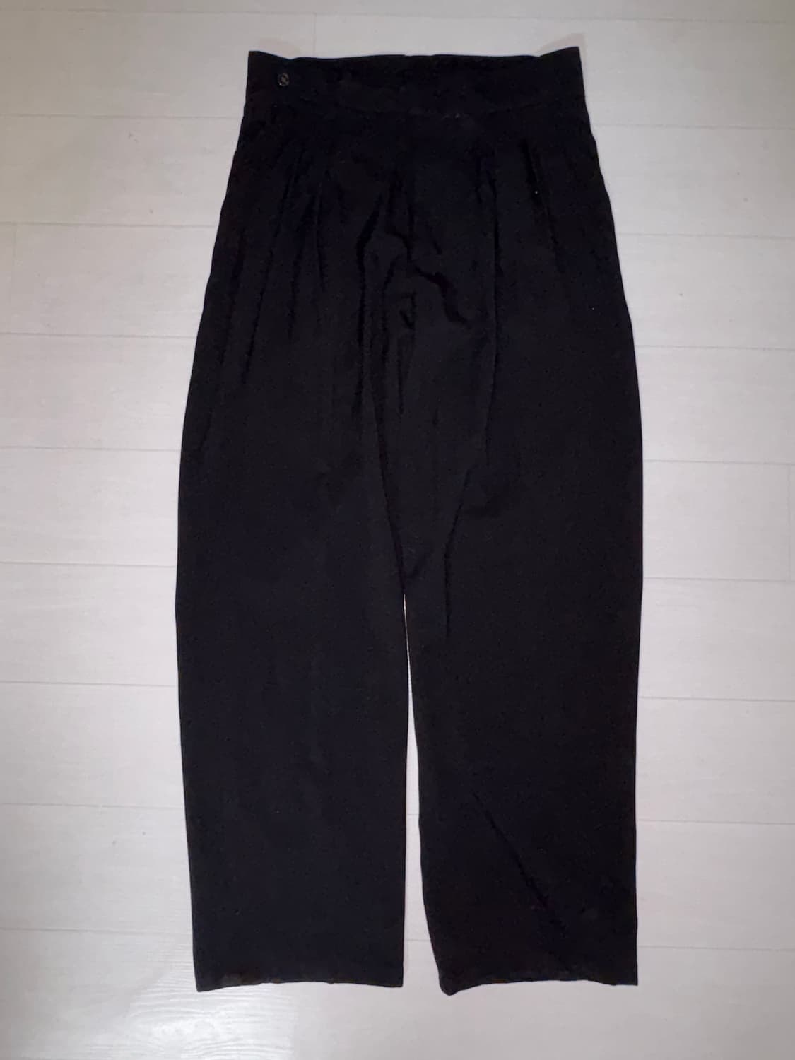 블랙 와이드슬랙스 상품이미지1