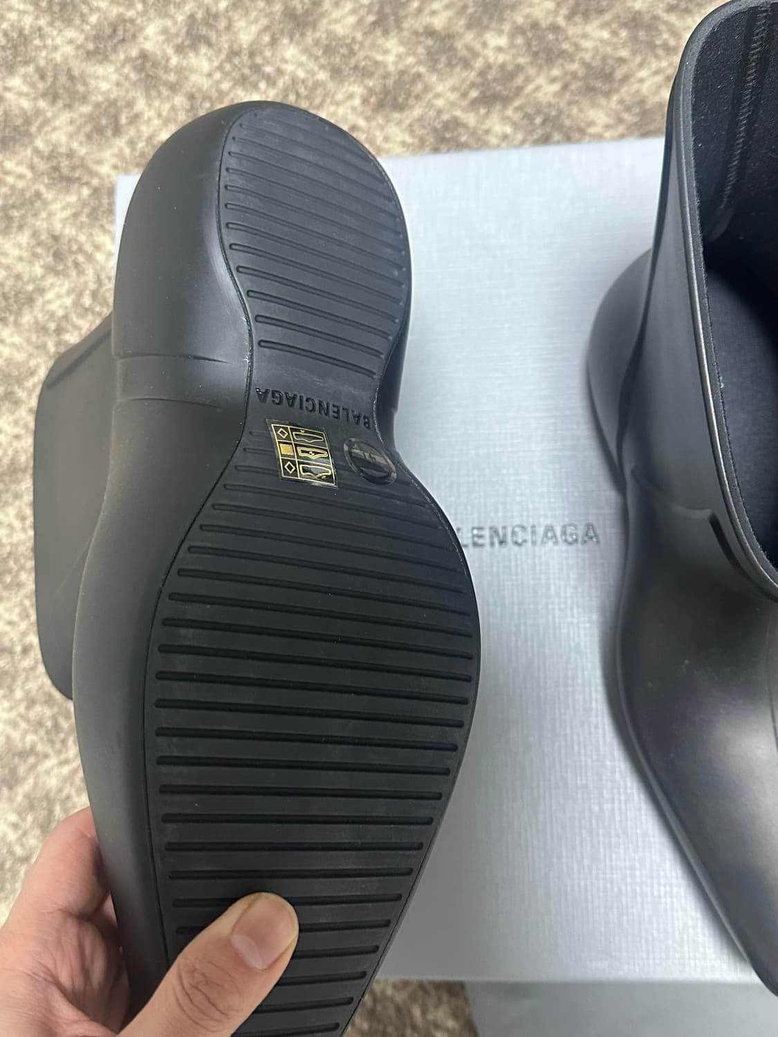 [41] 발렌시아가 엑스카베이터 부츠  상품이미지3