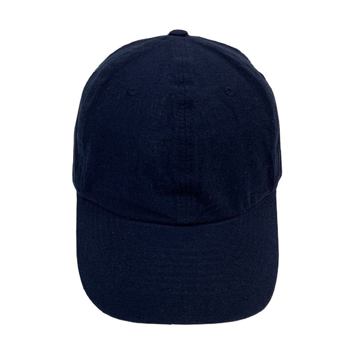 워스와일무브먼트 실크 코튼 블렌드 볼캡 네이비 상품이미지1