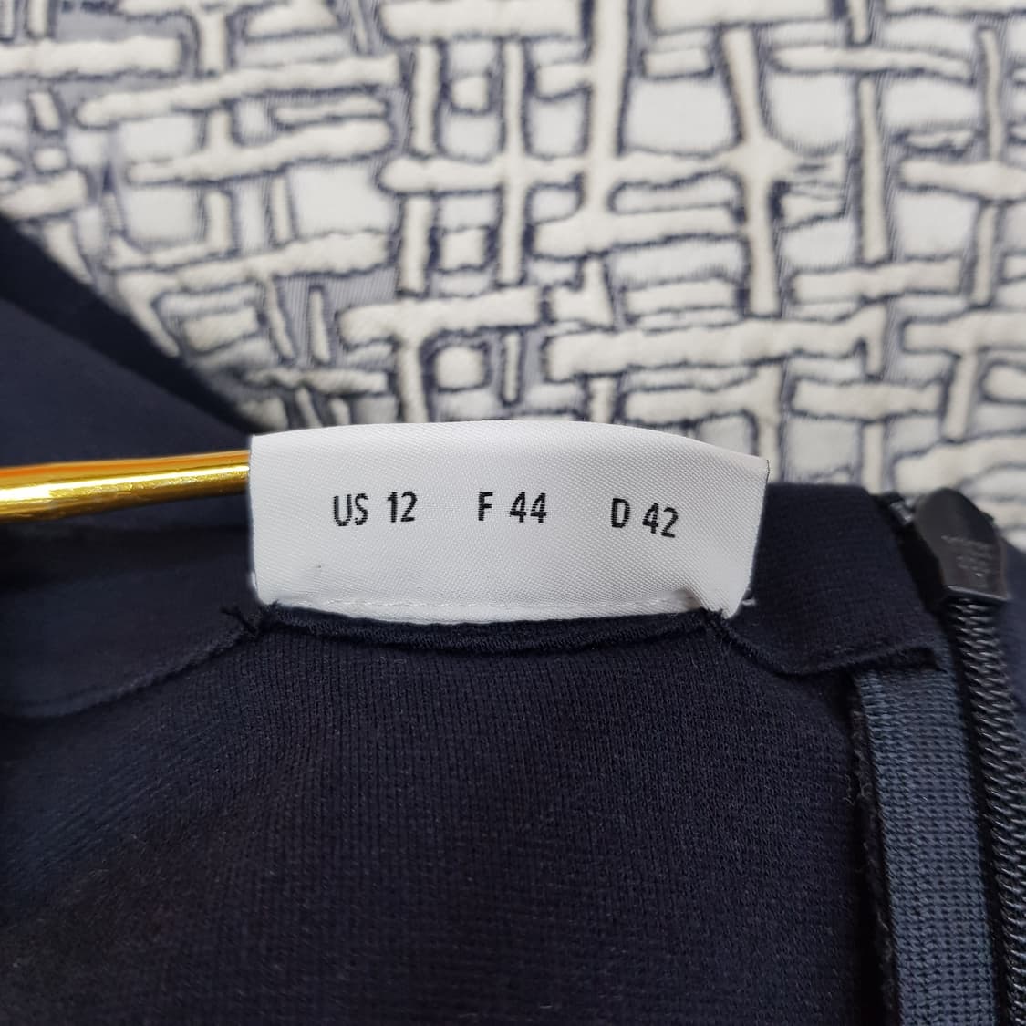 아크리스 펀토(AKRIS punto) 패턴 반팔 블라우스 M사이즈 상품이미지10