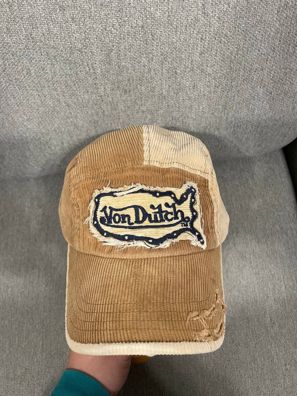 Von Dutch 빈티지 본더치 코듀로이 볼캡 상품이미지1