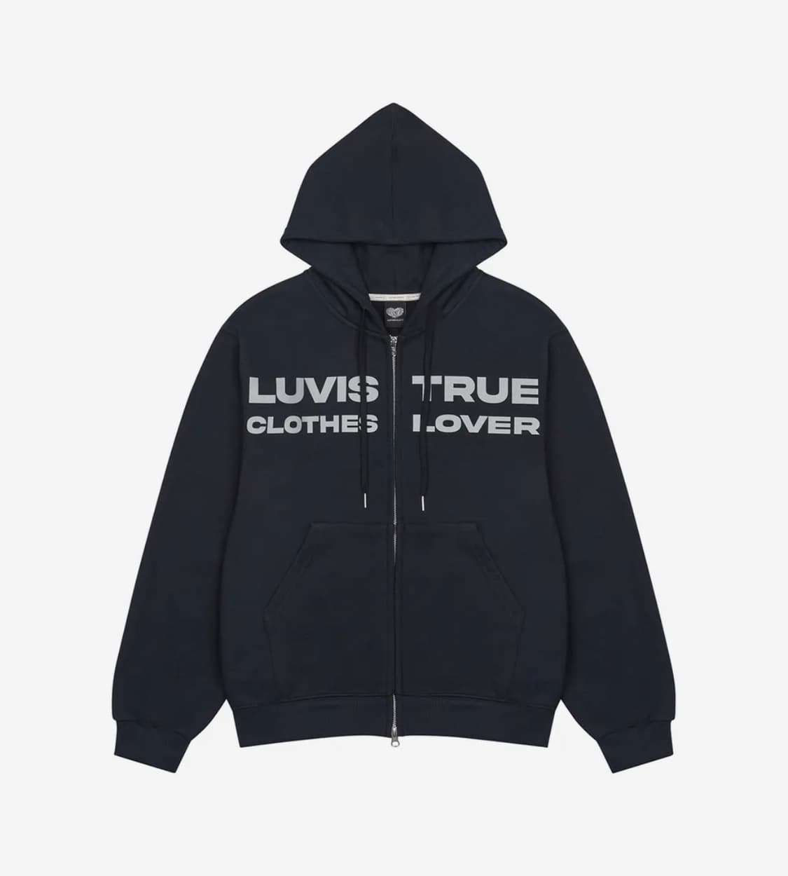 러브이즈트루 네이비 후드집업 상품이미지1