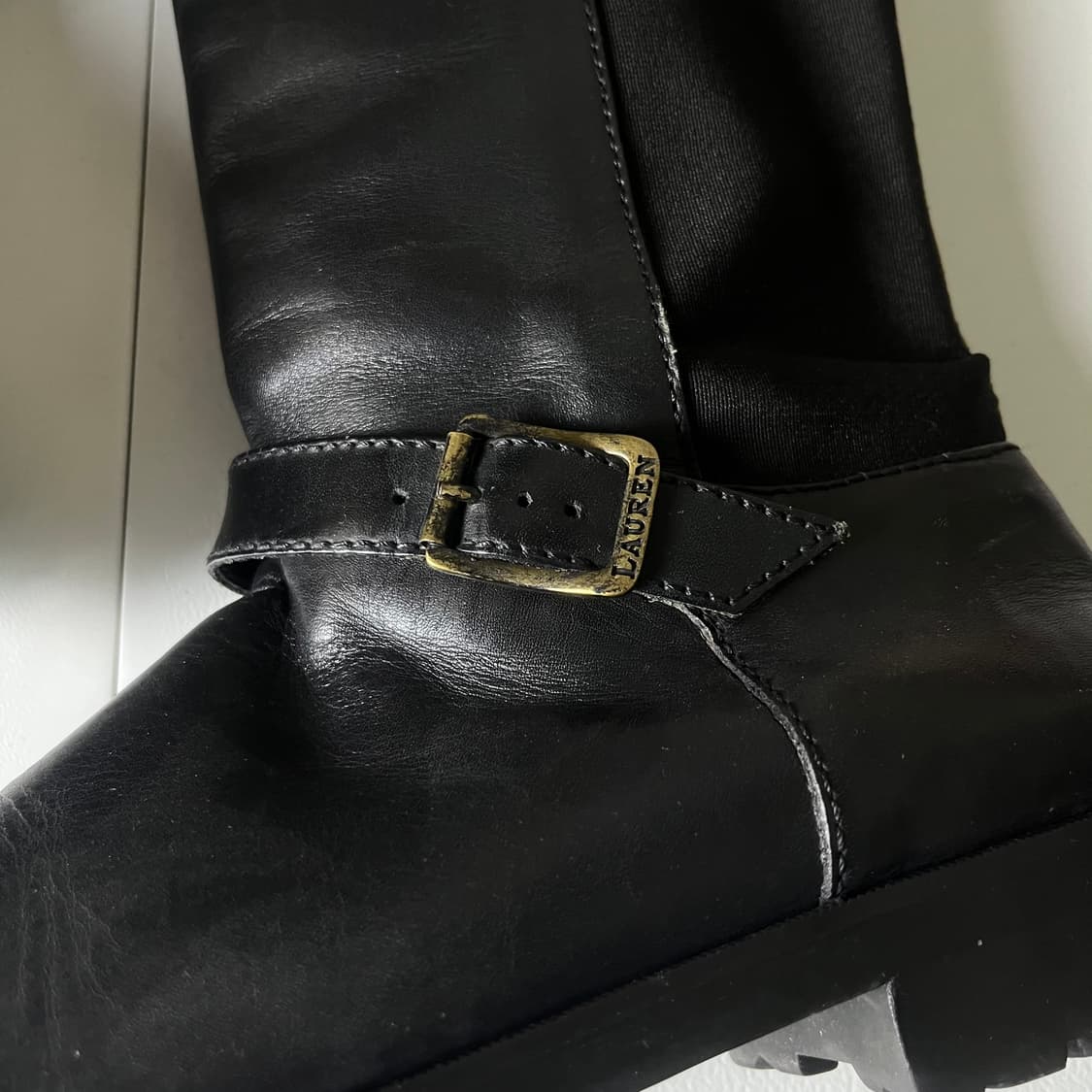 [Ralph Lauren] 랄프로렌 버클 레더 부츠 상품이미지2