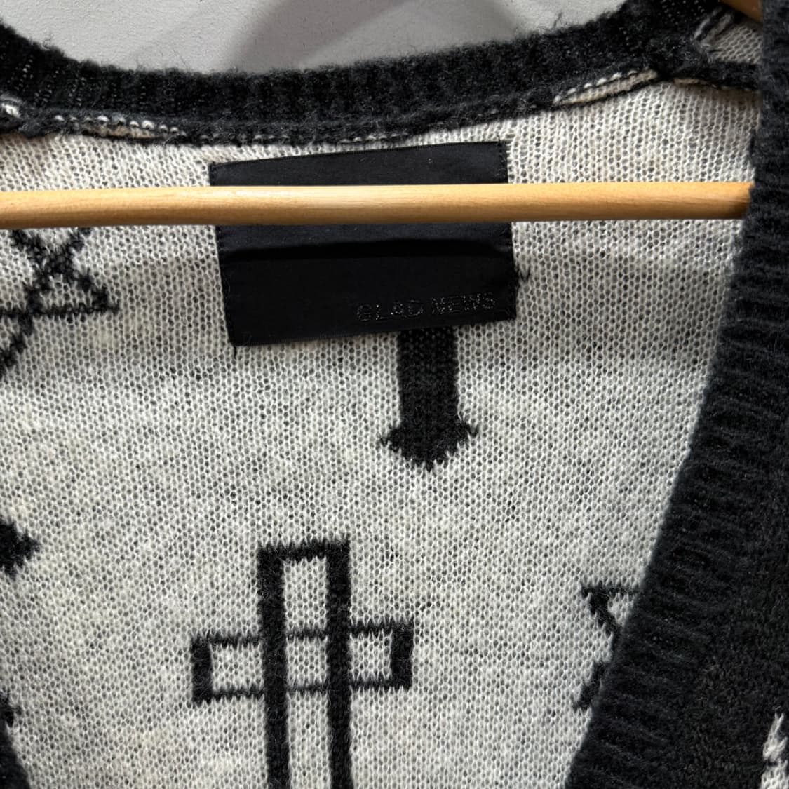 F GLAD NEWS 글래드뉴스 일본 빈티지 니트 가디건 상품이미지3