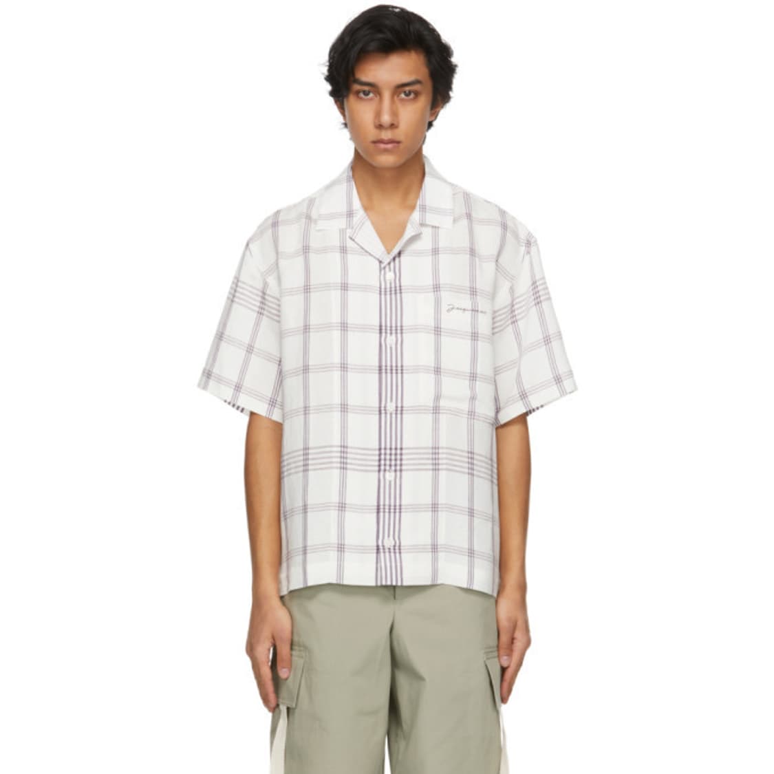 자크뮈스 /Check La Chemise Jean Short Sleeve 상품이미지1