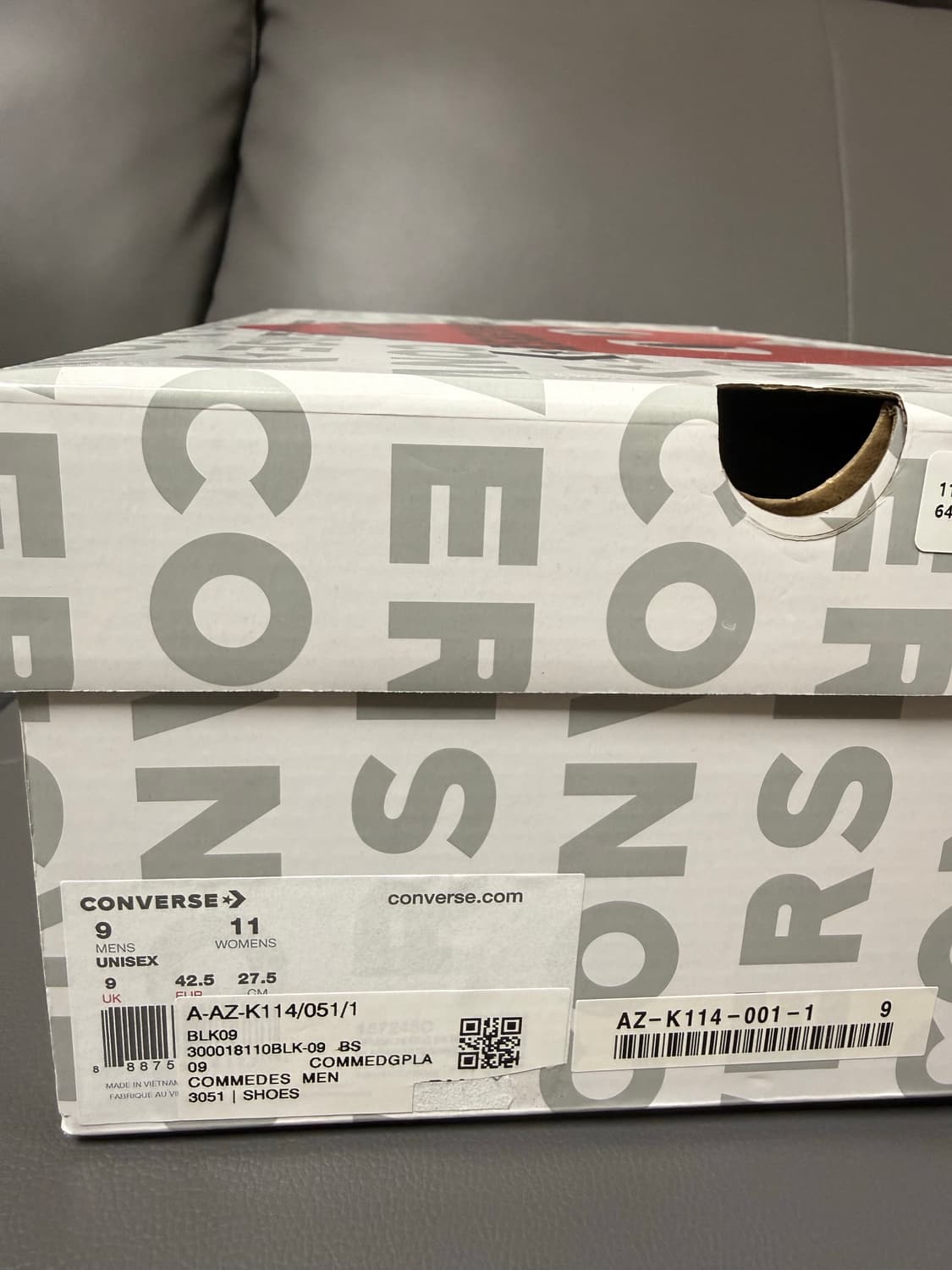 꼼데가르송 컨버스 도트 상품이미지1