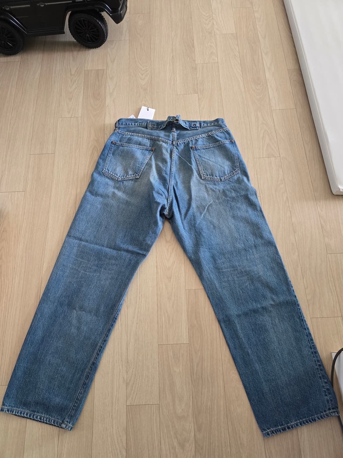 [34] A.PRESSE 25AW No.22 Washed Wide 데님 상품이미지3