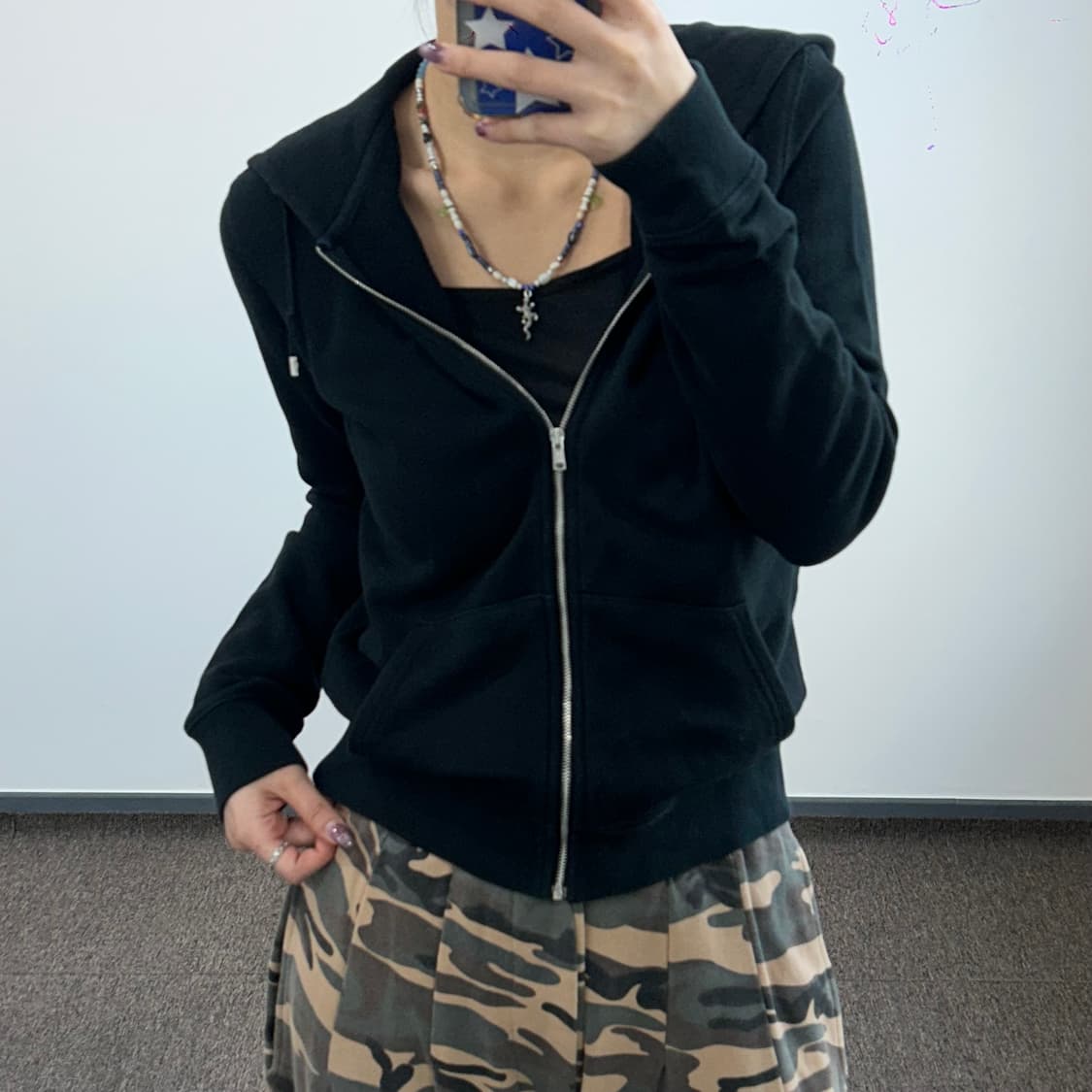 Polo 폴로 백 포인트 핑크 빅 포니 후드집업 상품이미지2