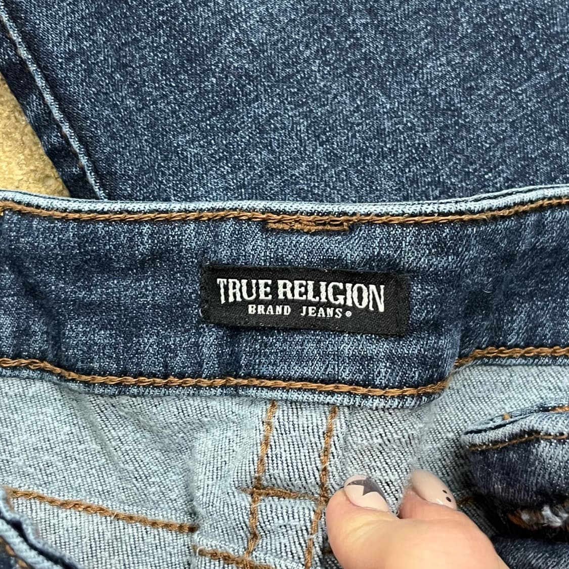 [정품/27] 트루릴리젼 부츠컷 데님팬츠 b10 상품이미지5