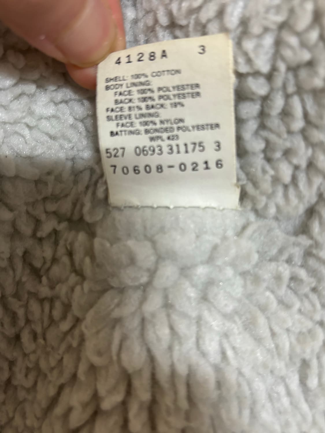 90s USA 리바이스 빈티지 쉐르파 자켓 중청 데님자켓 상품이미지7