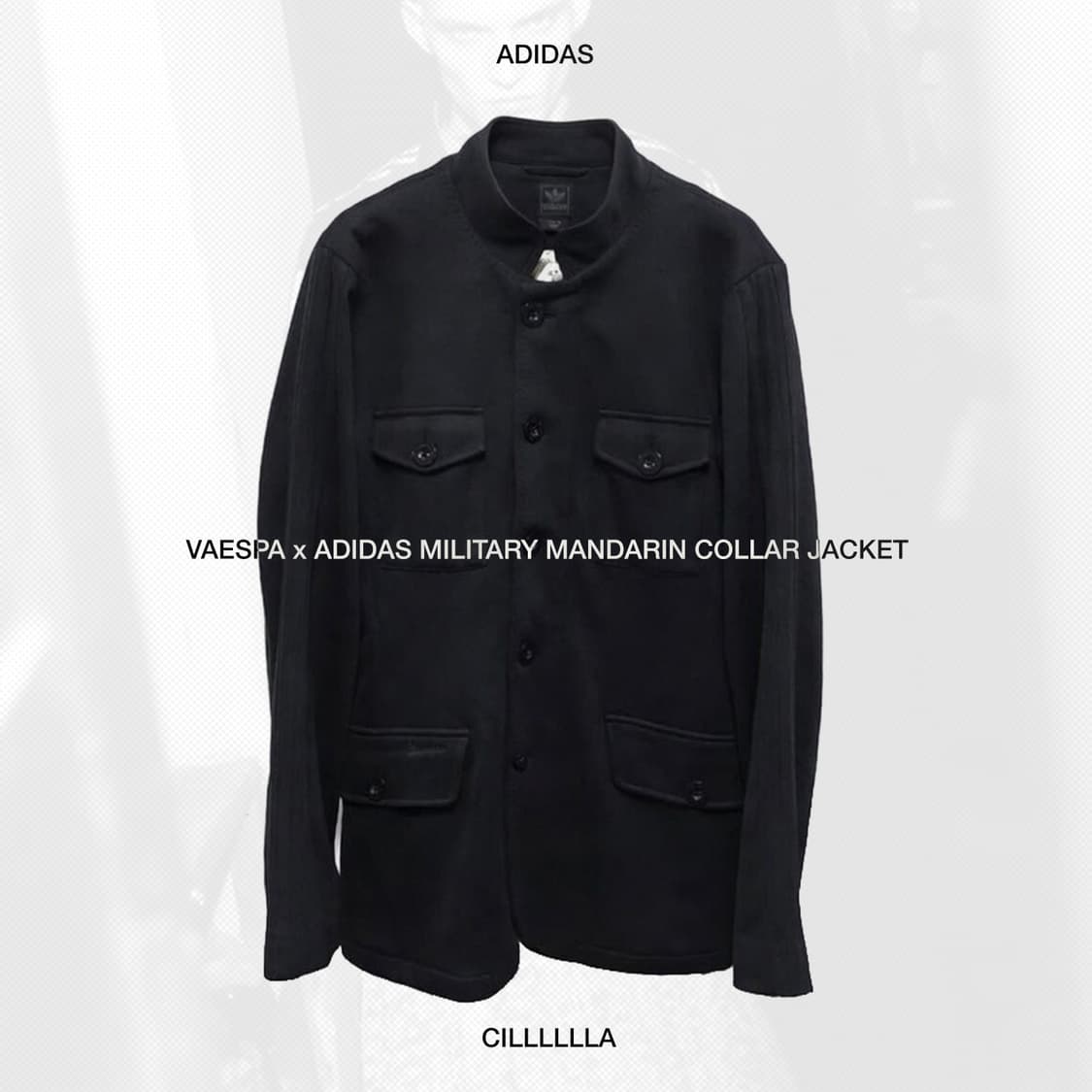 VAESPA x ADIDAS 베스파 아디다스 밀리터리 클래식 차이나 자켓 상품이미지1