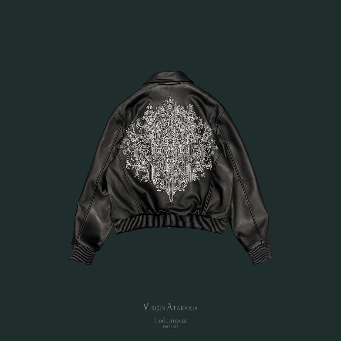 언더마이카 샹들리에 램스킨 레더자켓 2 상품이미지5