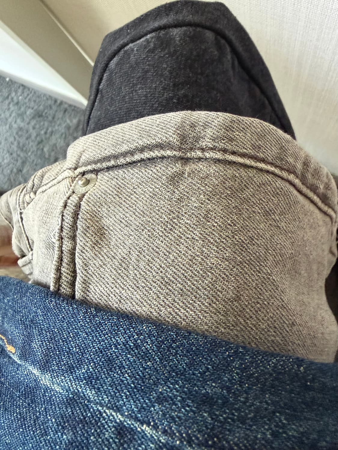 디스이즈네버댓 릴렉스드진 브라운 (M) 상품이미지5