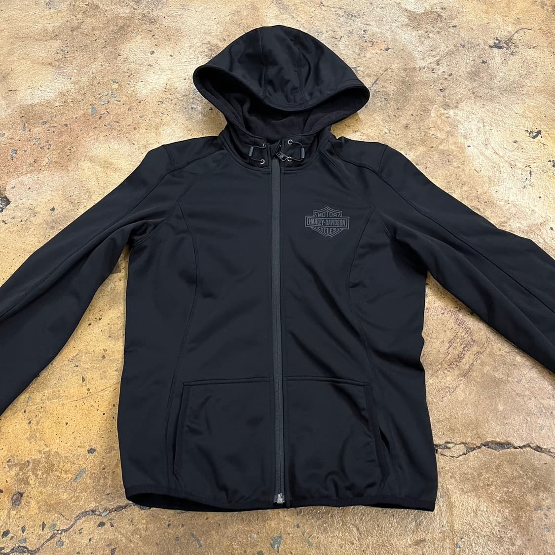 [정품/S] 할리데이비슨 블랙 후드 집업 b18 상품이미지3