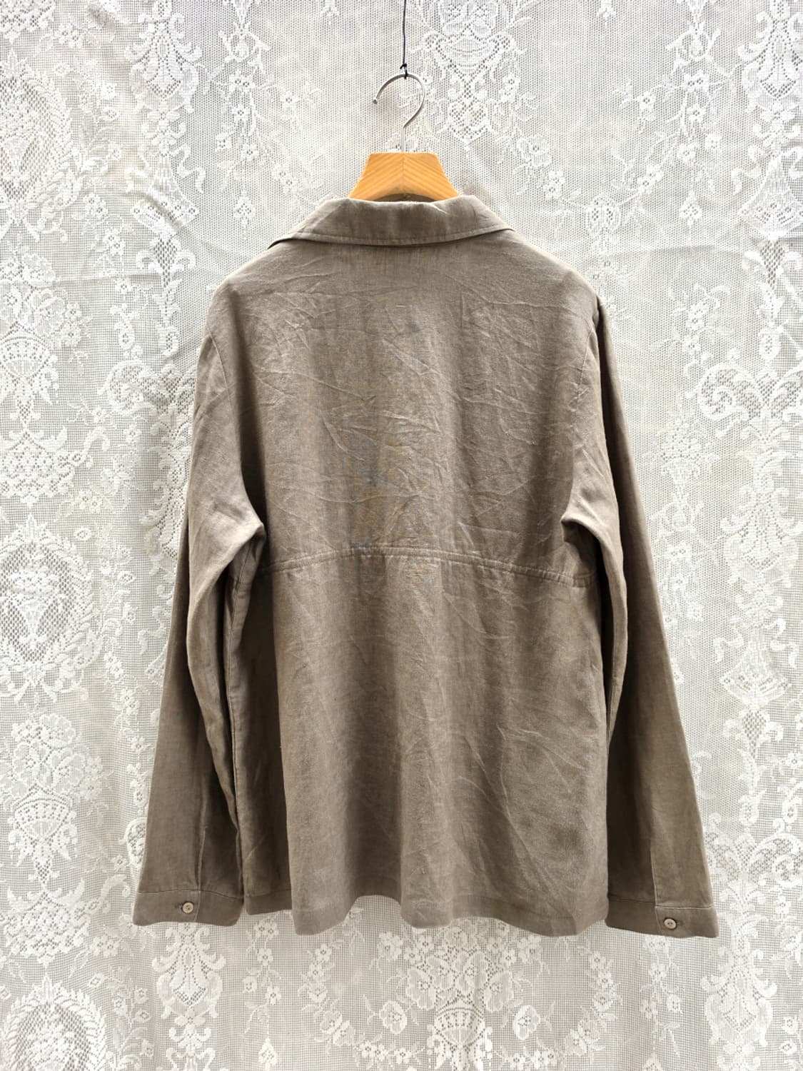 휴먼 우먼 리넨 블라우스 상품이미지5