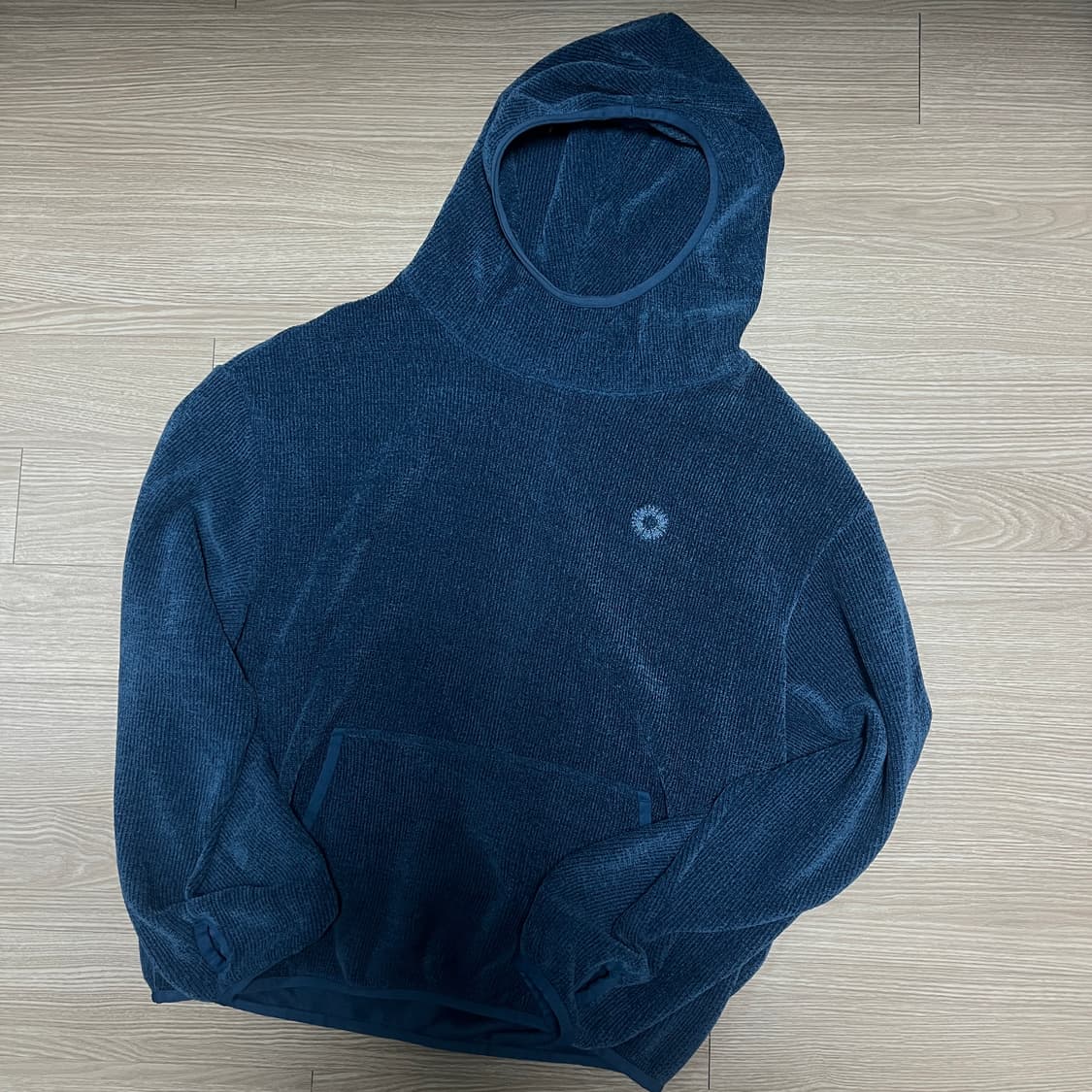 999humanity - adventure soft hoodie (blu 상품이미지2