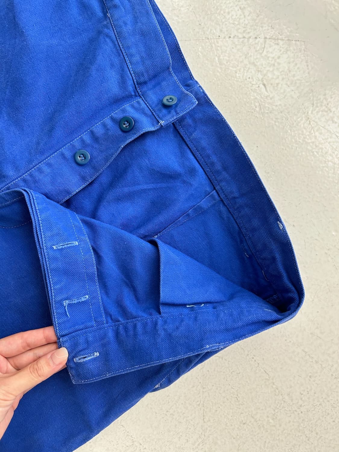 French Workwear Blue Pant. 상품이미지3
