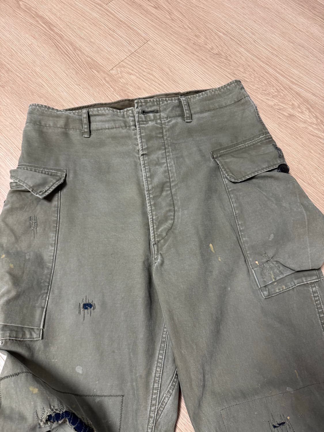 비즈빔 visvim 19aw veterans pants crash 베테랑 상품이미지6