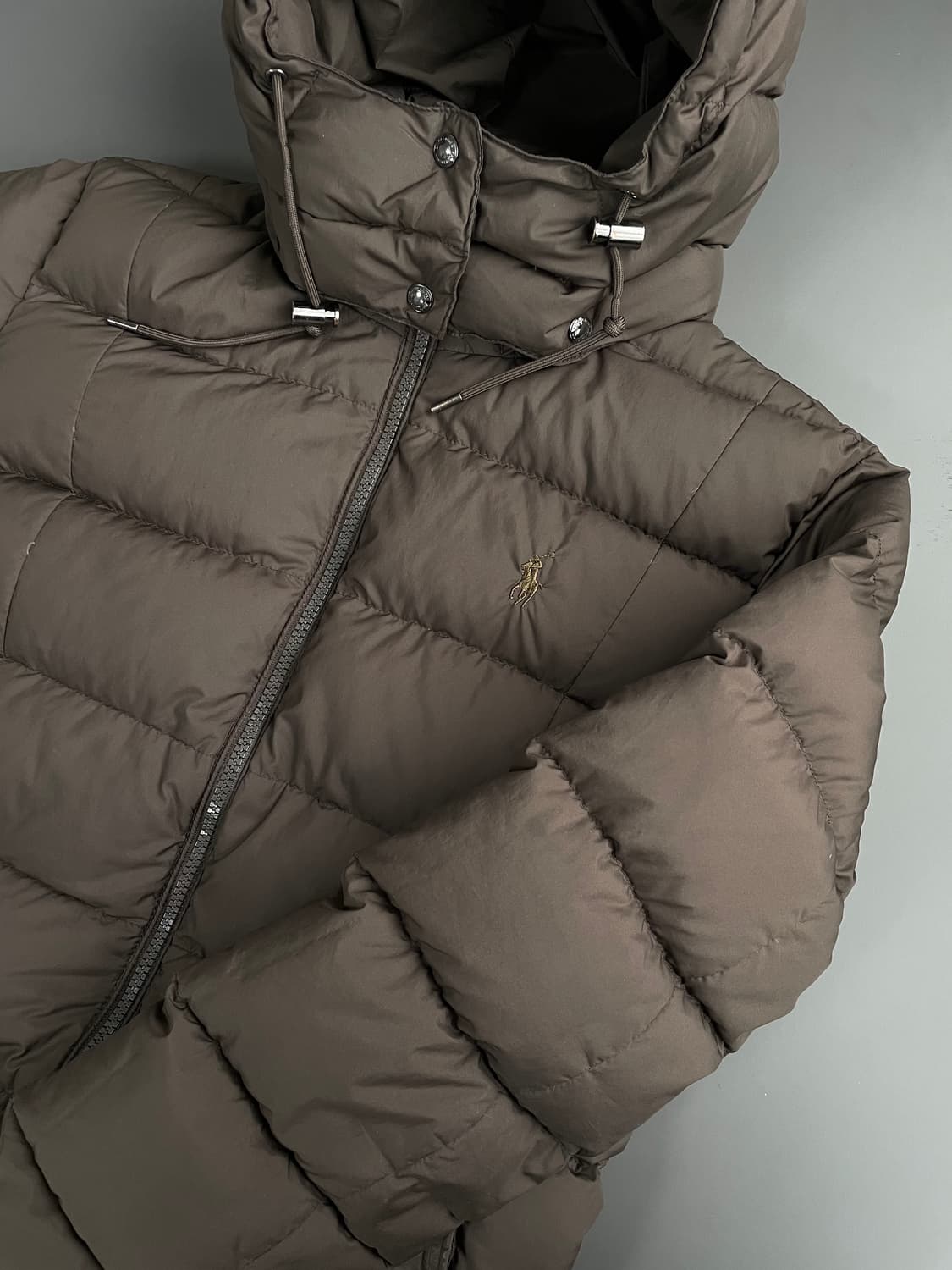 [S] 폴로 랄프로렌 여성 자수로고 다운 롱 패딩 상품이미지3