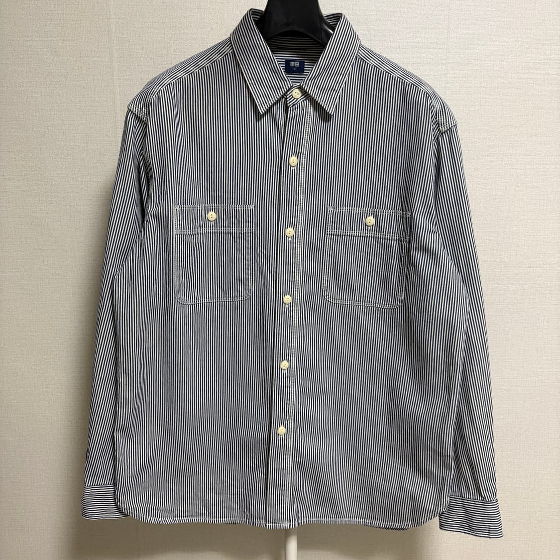 유니클로 히코리 워크셔츠 / M 상품이미지1