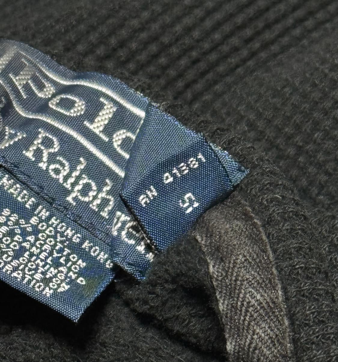 폴로 랄프로렌 빅포니 검빨 후드 상품이미지5