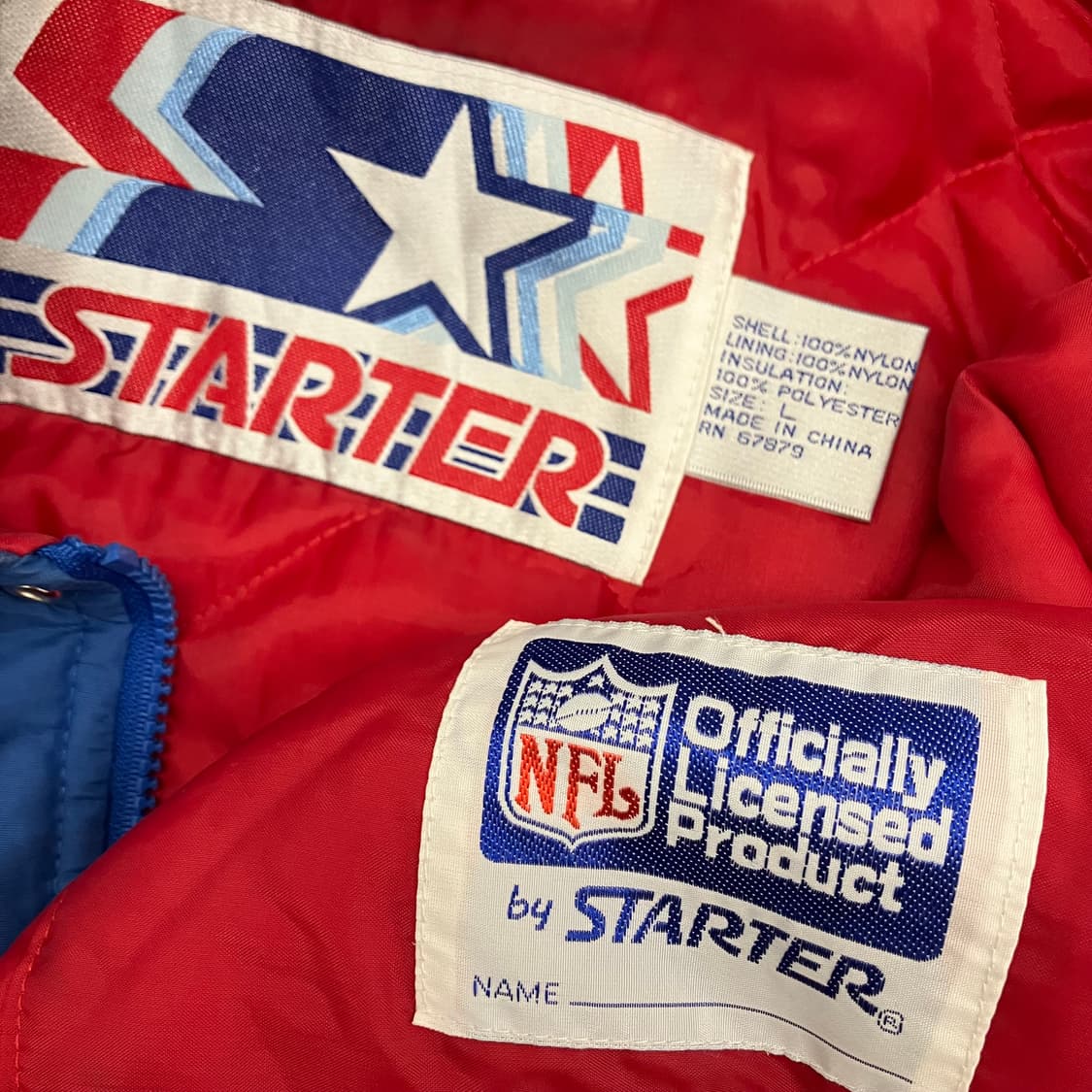 N167 스타터 자이언츠 자켓 nfl 상품이미지3