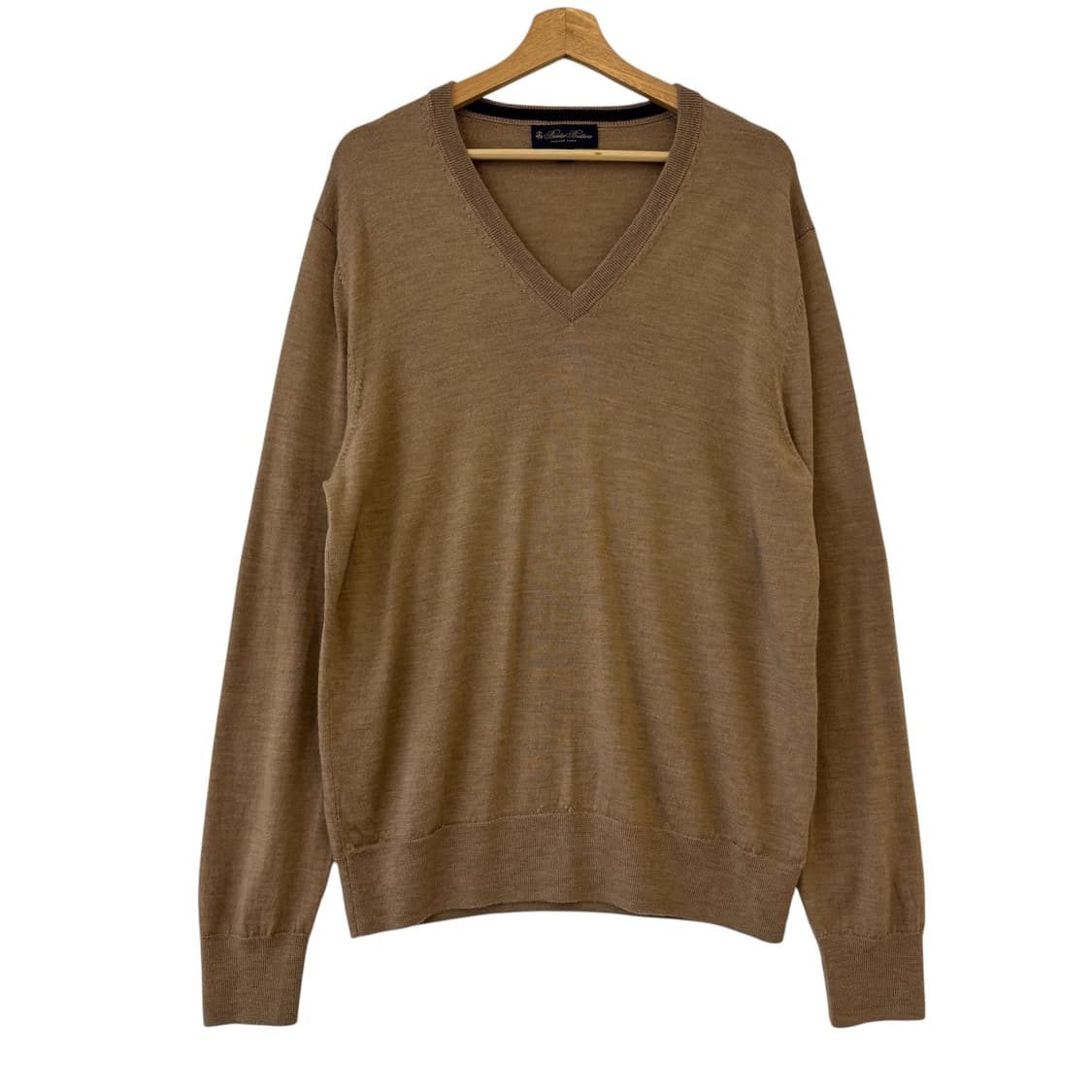 브룩스브라더스 메리노 울 브이넥 니트 상품이미지1