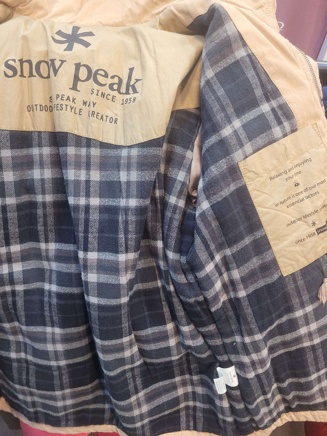 스노우피크 밀리터리 야상 L(100) 상품이미지3