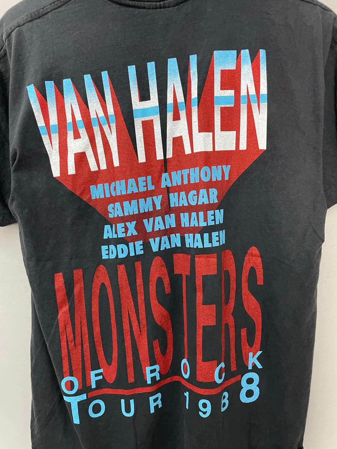 빈티지 몬스터스 오브 락 부틀렉 프린팅 반팔 H2542 상품이미지5