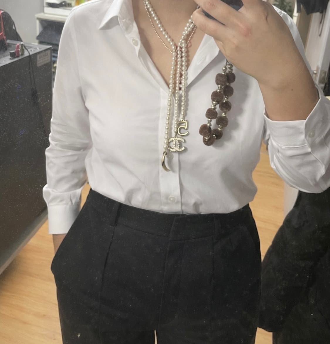 샤넬진주목걸이 새상품 상품이미지4