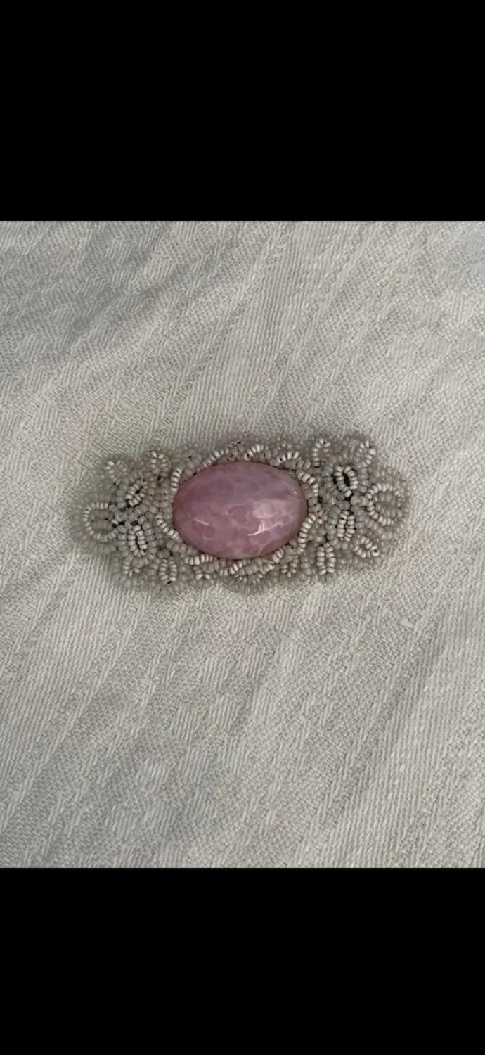 빈티지 비즈 브로치 상품이미지1