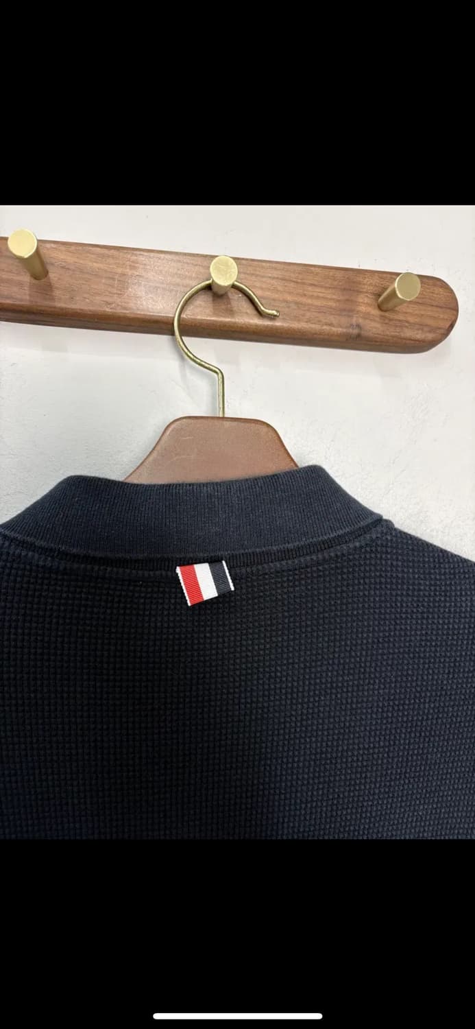 톰브라운 4바 와플 폴로 니트 카라티 H2315 상품이미지6