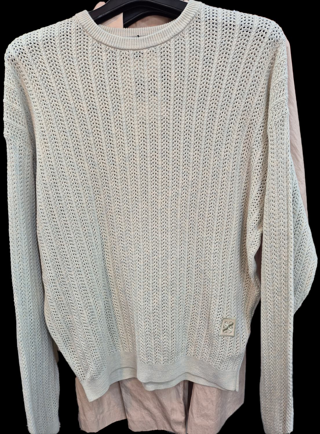 사투어 SATUR 베이지 니트 S 새상품 상품이미지1