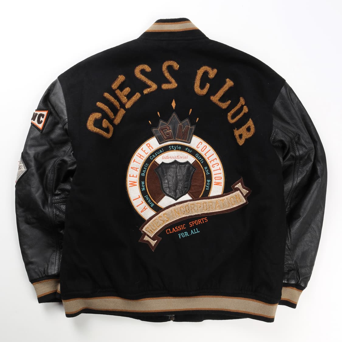 GUESS 80s 엠브로이드 바시티 자켓   상품이미지1