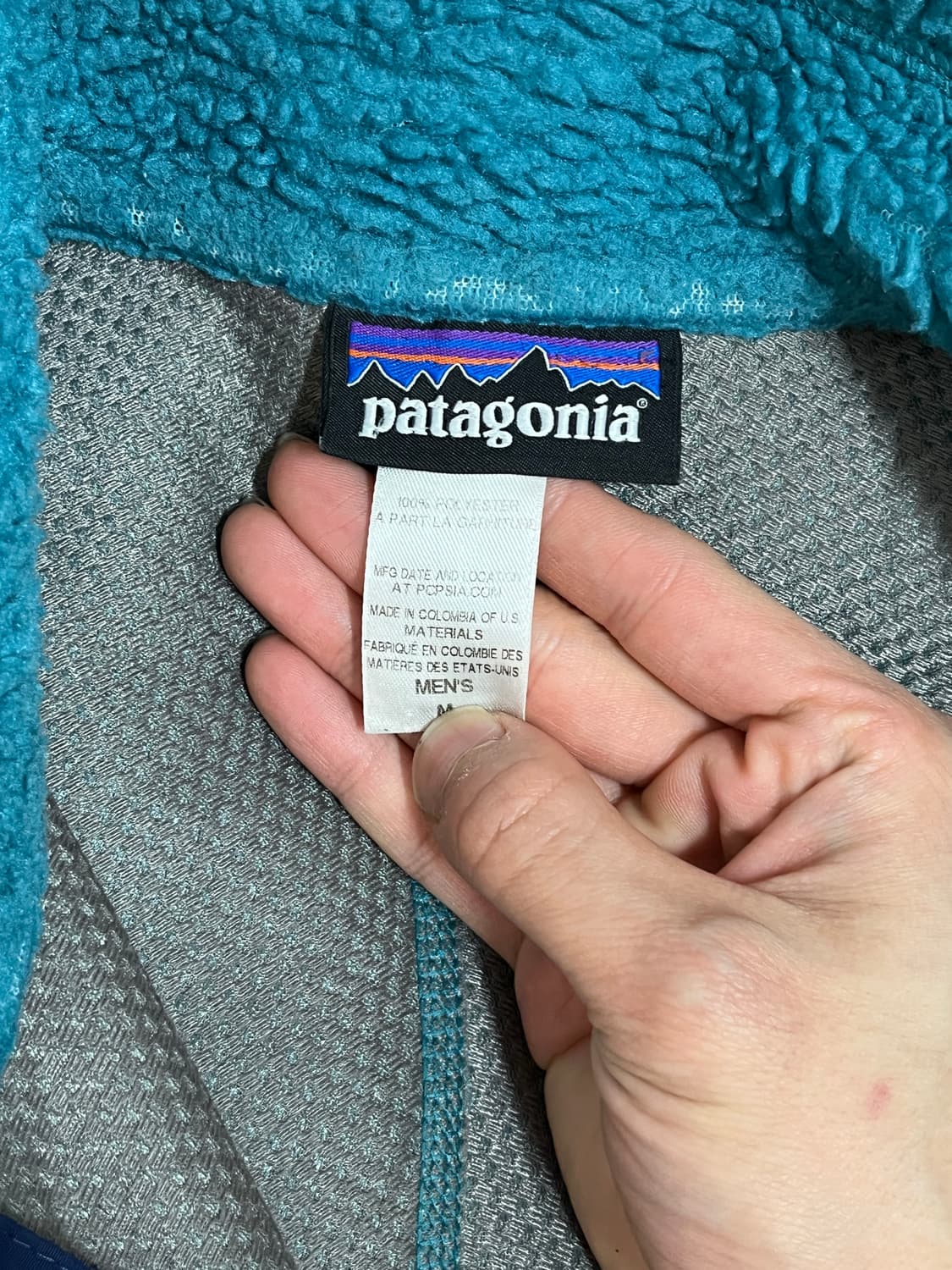 파타고니아 레트로 플리스 스카이블루 [M] 상품이미지6