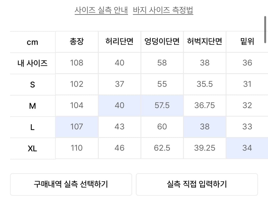 XL) 위캔더스 페이스 데님 팬츠 상품이미지5