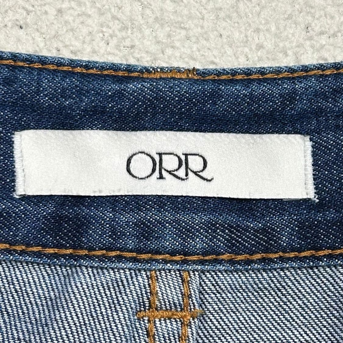 ORR 코튼 데님 와이드 팬츠 M 상품이미지5