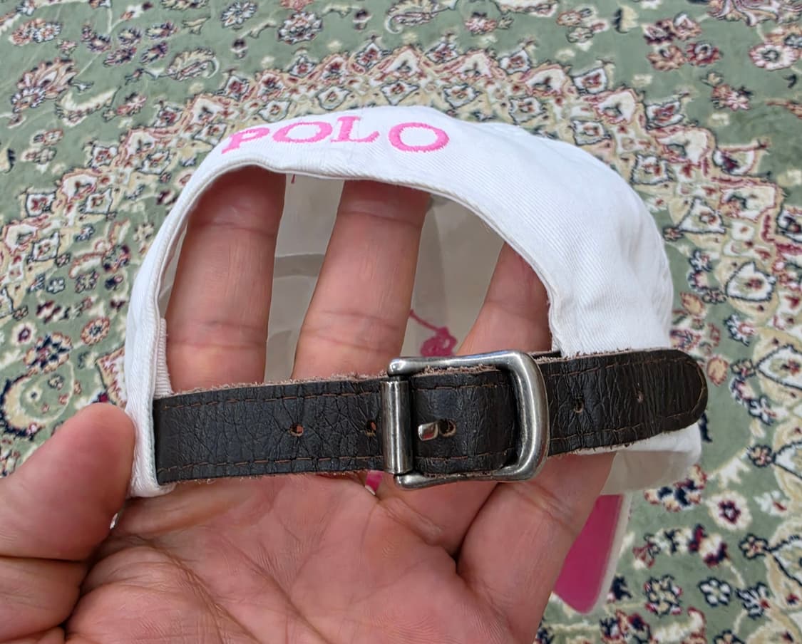 [최종할인] 00' 올드폴로 핑크 빅포니 볼캡 free 상품이미지10