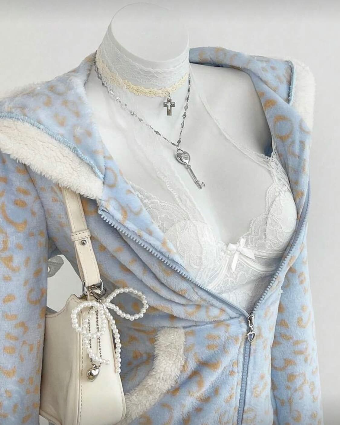 호피 후드집업 상품이미지1