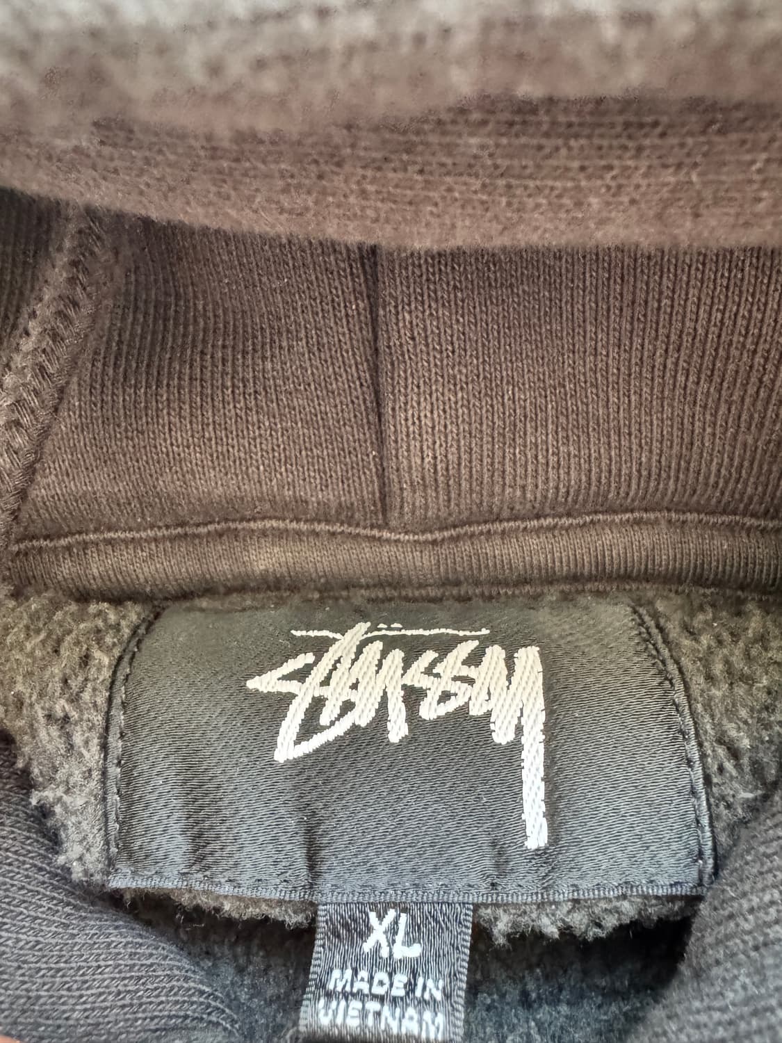 스투시 아플리케 후드 상품이미지2