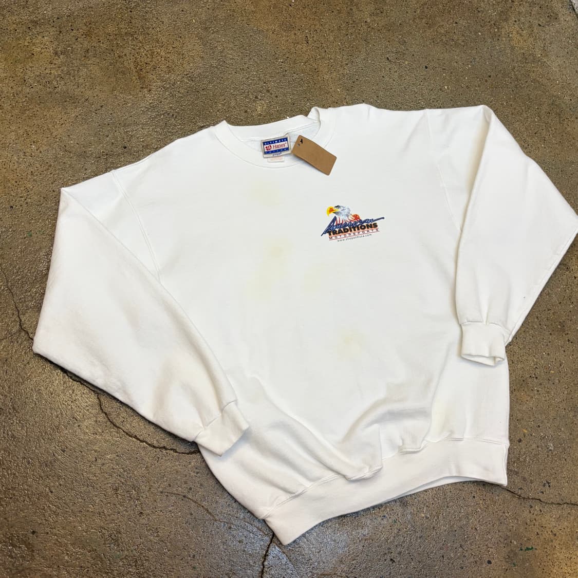 90s USA 모터스포츠 미국 빈티지 헤인즈 맨투맨 상품이미지5