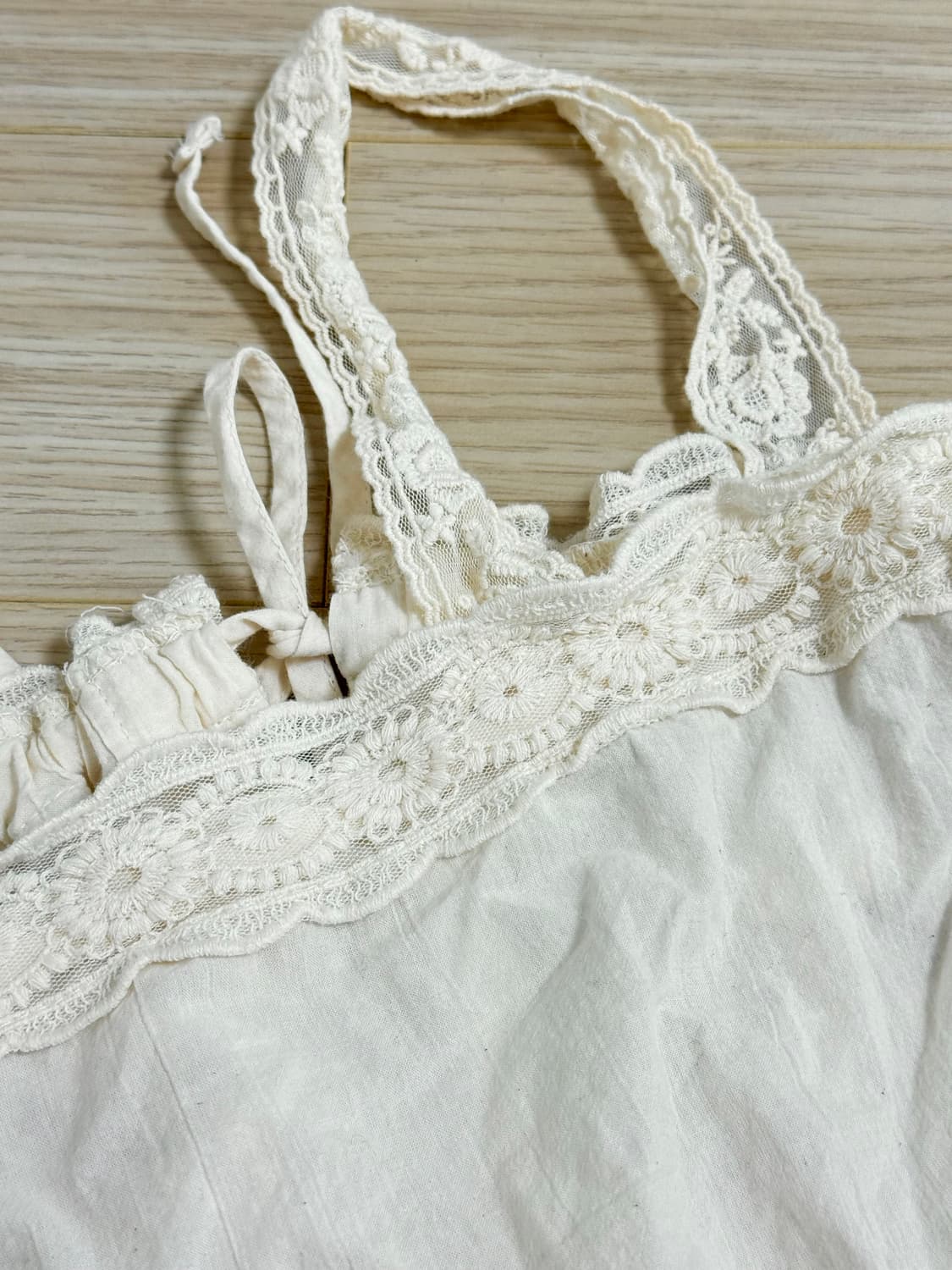 모리걸 아이보리 슬리브리스 상품이미지7