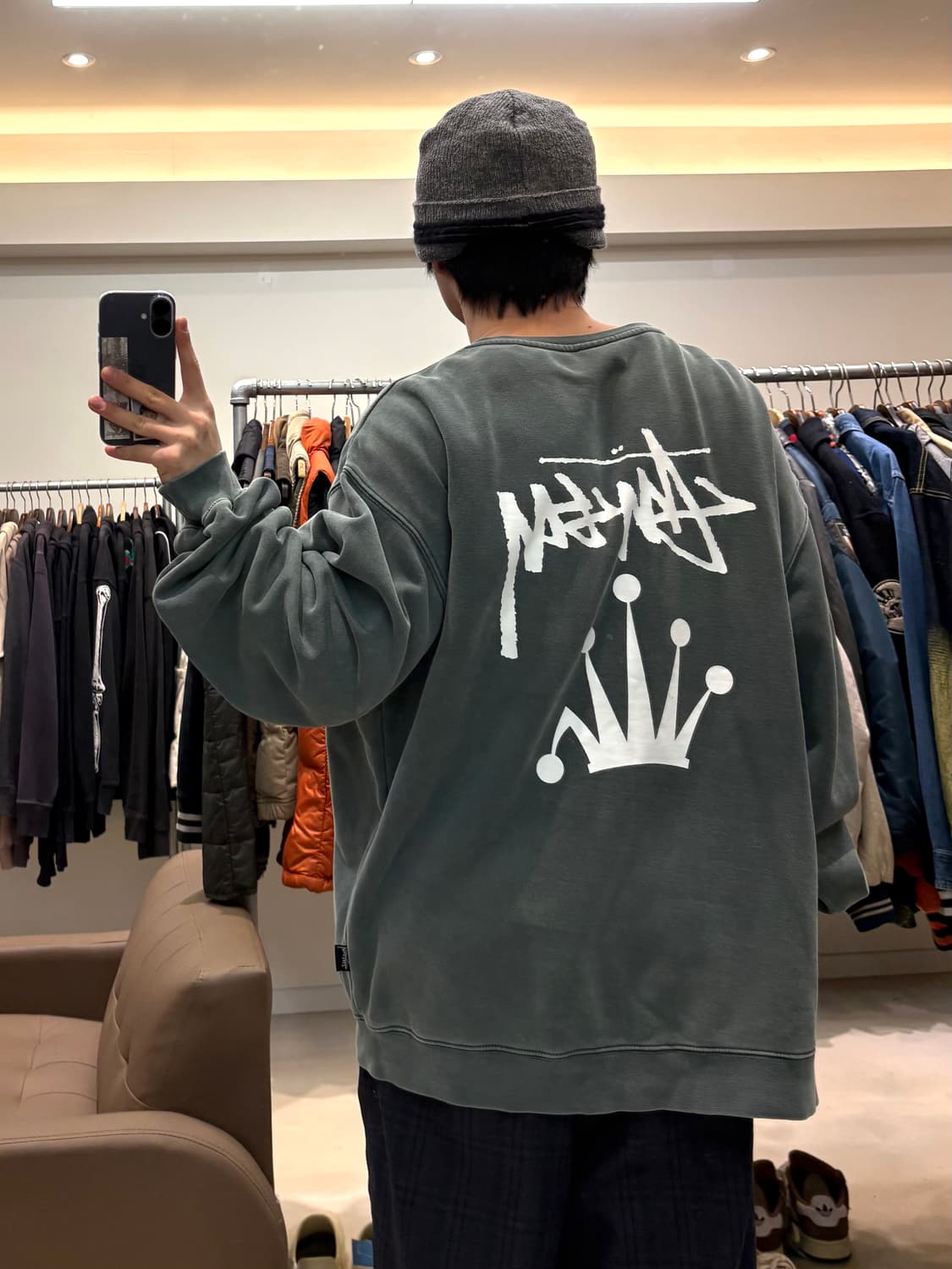 스투시 크라운 오스트레일리아 맨투맨 상품이미지7