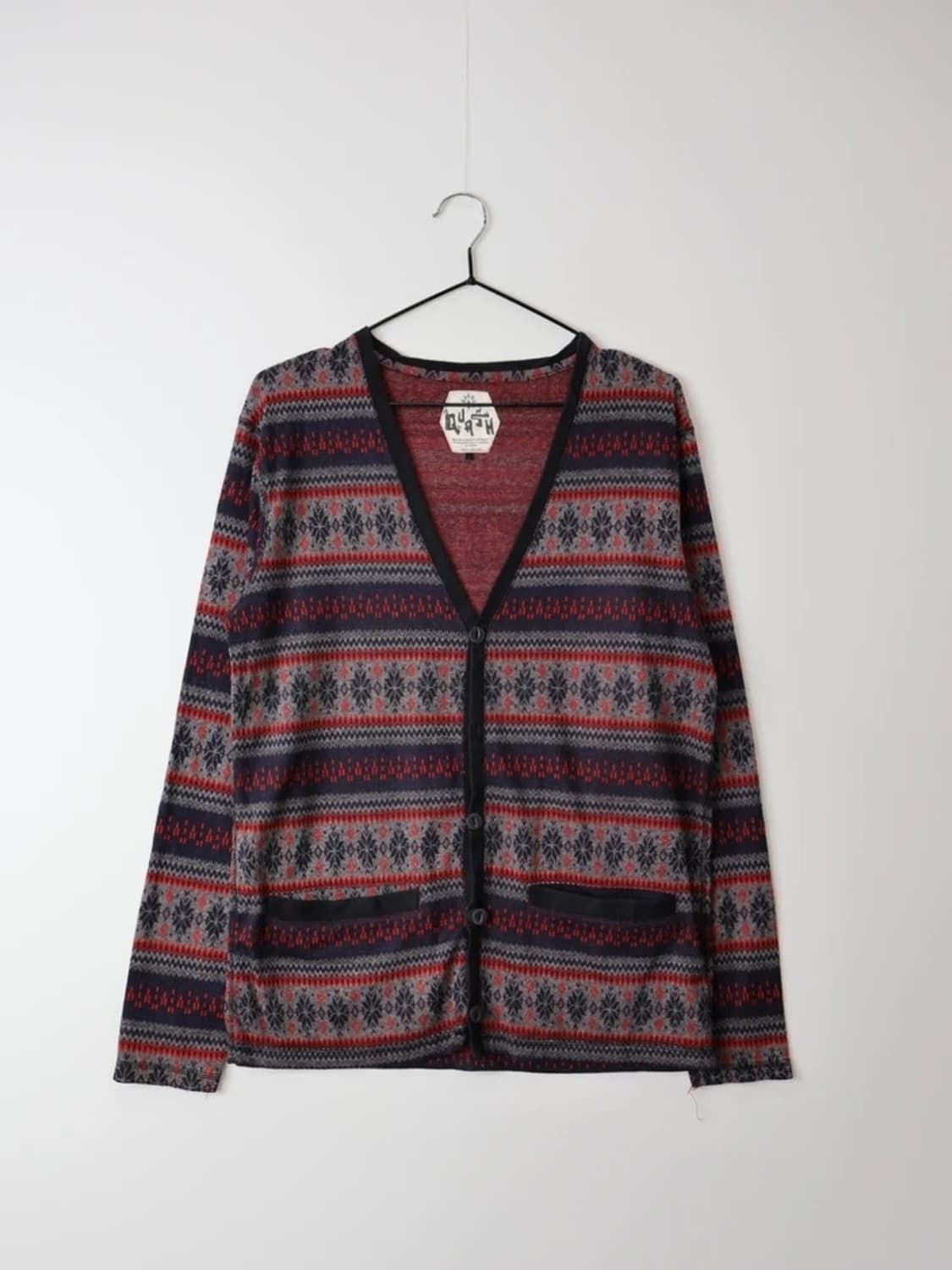 Quash Nordic Pattern Knit Cardigan 상품이미지3