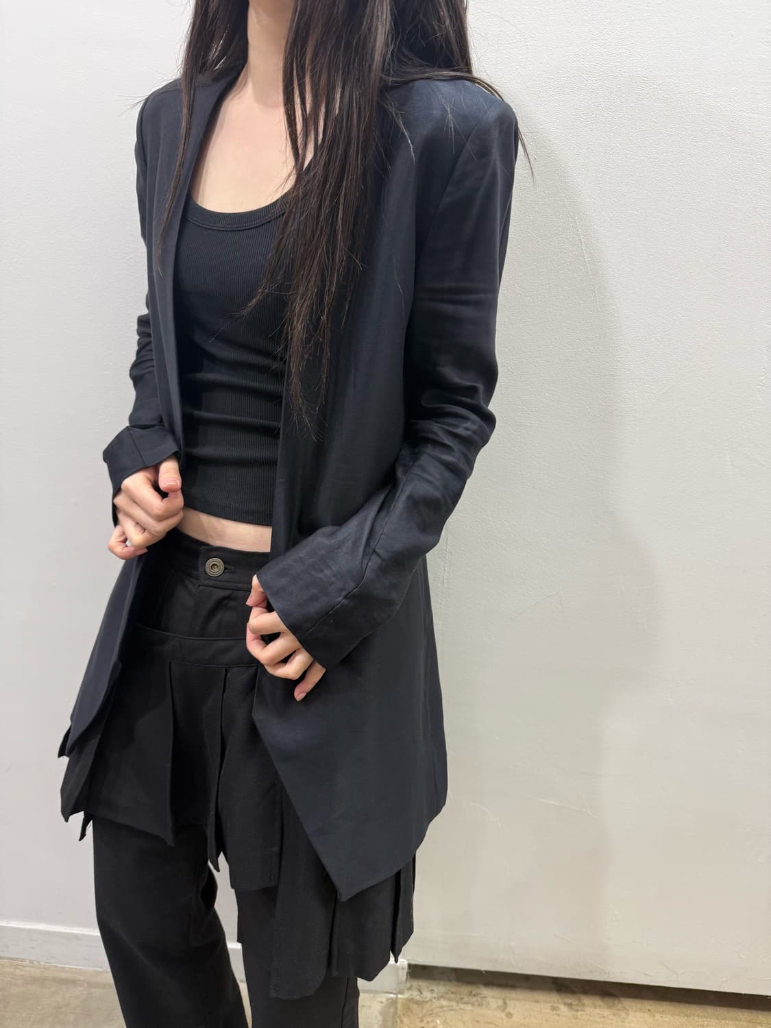 헬무트랭 논 카라 카라리스 블레이저 상품이미지4