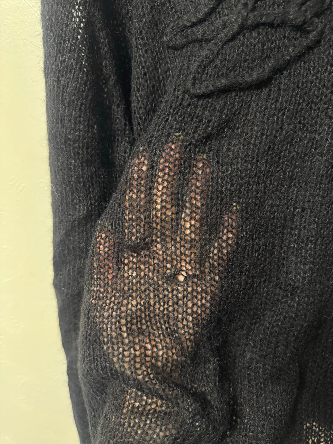 스투시 루즈 니트 로고 스웨터  상품이미지3