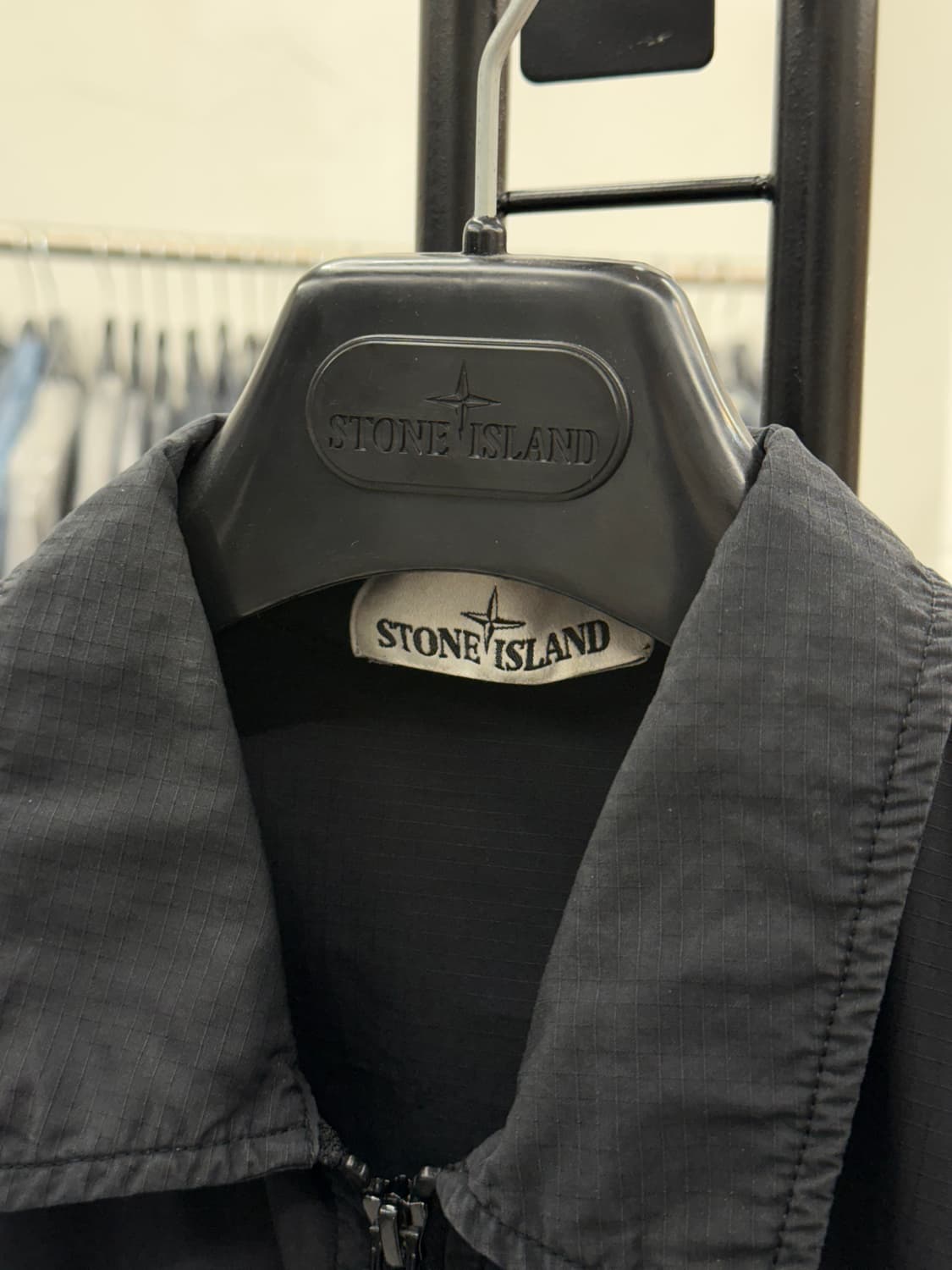 [L] 스톤아일랜드 코튼 스트럭쳐드 오버셔츠 자켓 상품이미지4