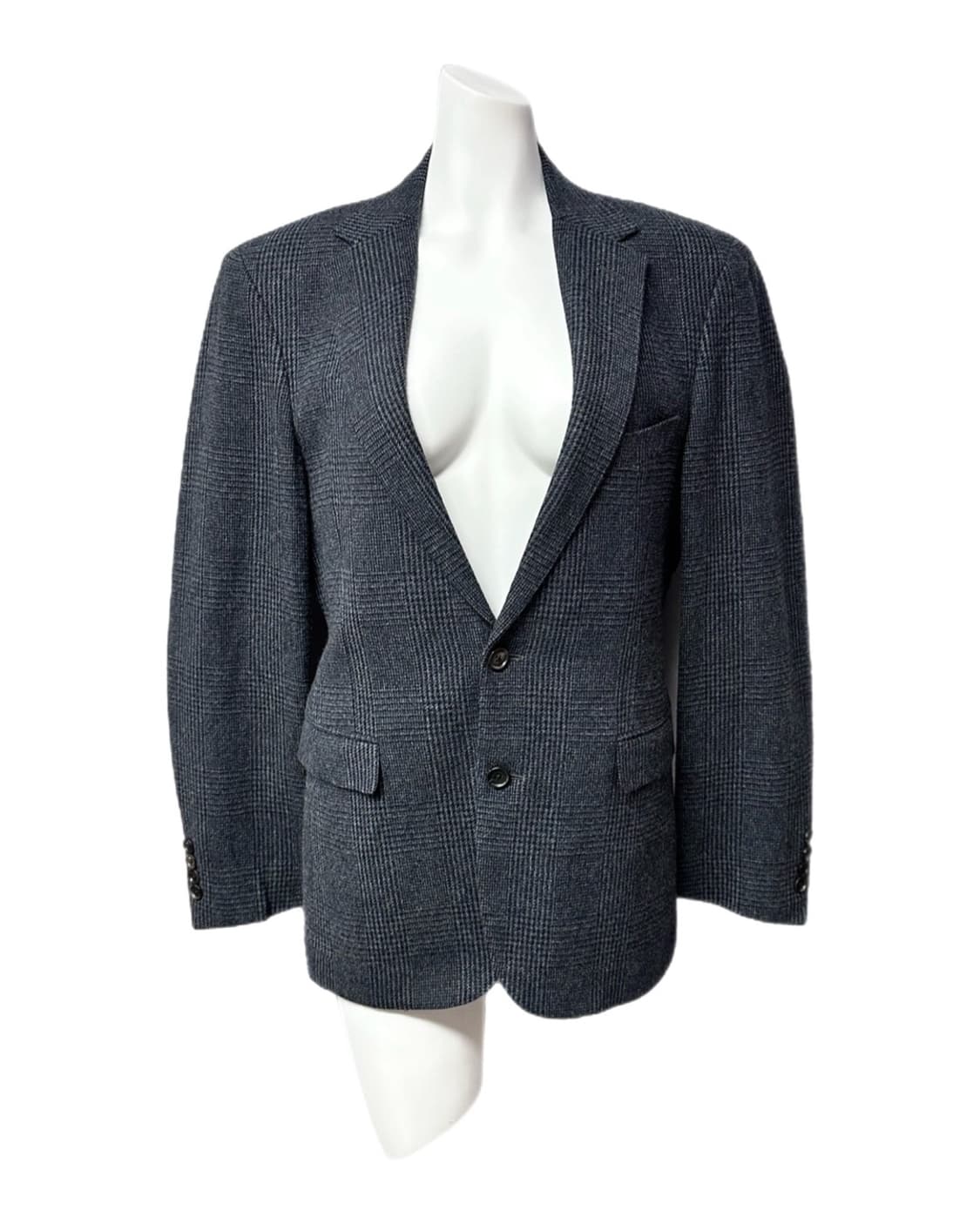 폴로 랄프로렌 울 체크 싱글자켓 상품이미지1