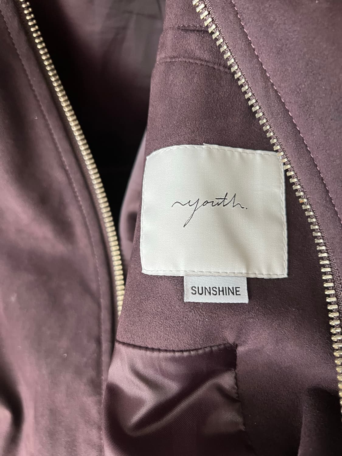 유스 폭스스웨이드 자켓 s 상품이미지4