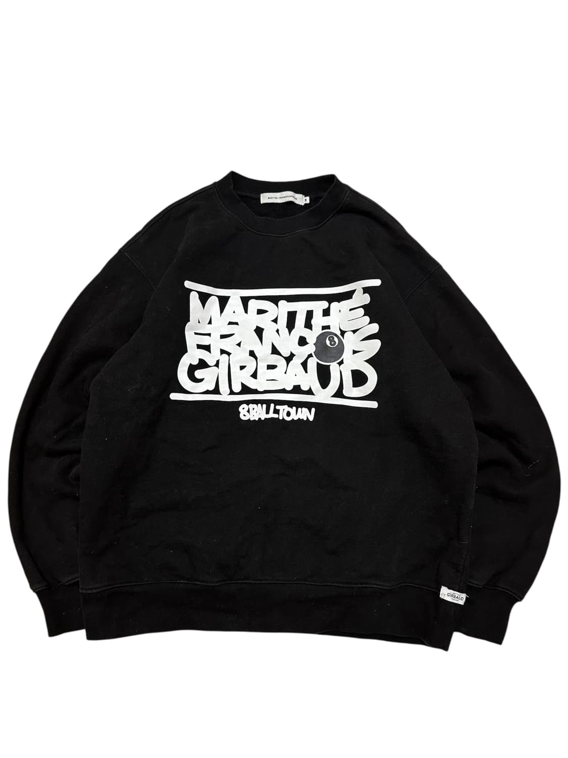 마리떼 프랑소와 저버 블랙 맨투맨 상품이미지1